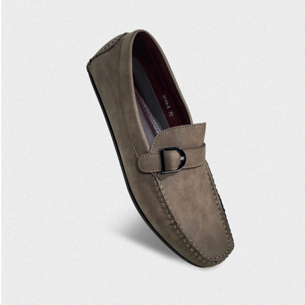 Buckle Suede Loafer