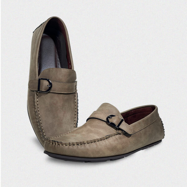 Buckle Suede Loafer