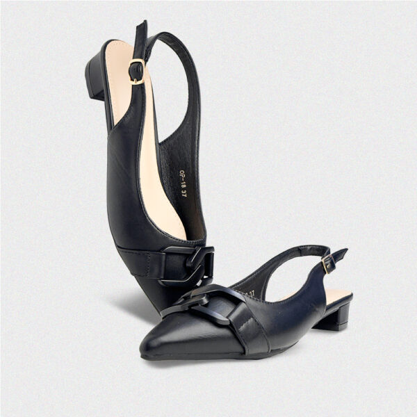 Slingbacks Strap with Buckle Closure