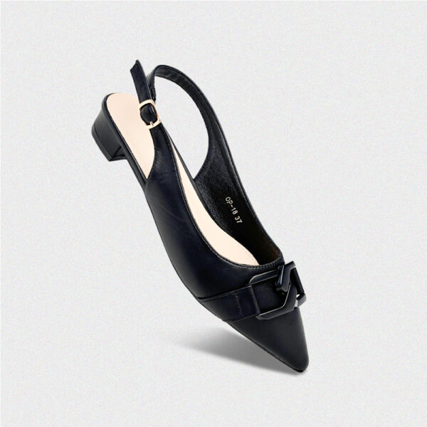 Slingbacks Strap with Buckle Closure