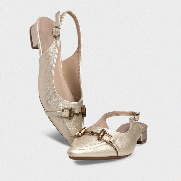 Slingbacks Strap with Buckle Shoe